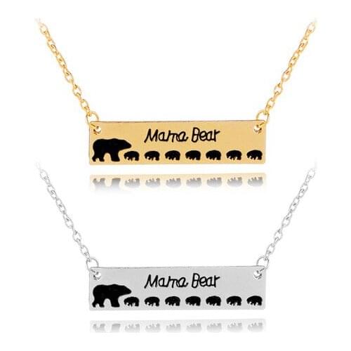 With Card Sparkling Friendship Anchor Gold Silver Plated Pendant Necklace Clavicle Chains Statement Necklace Women