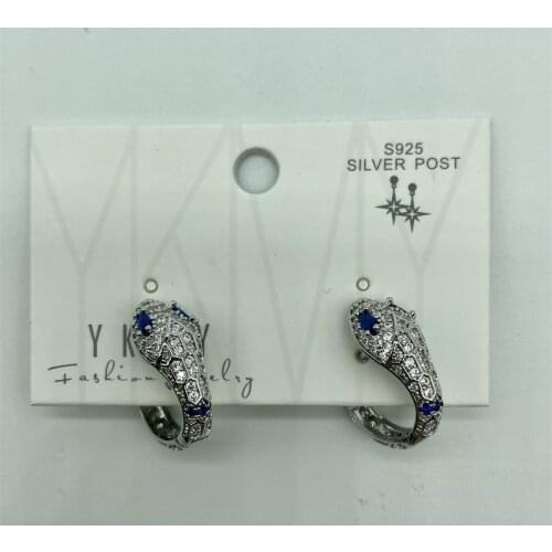 Fashion Snake Metal Small Big Hoop Earrings Women Simple Silver Color Round Earrings Snake Circle Huggie Earrings Jewelry