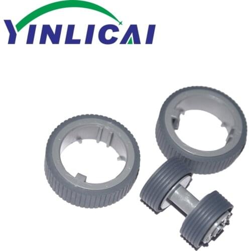 1SET PA03670-0001 PA03670-0002 Consumable Kit Pick Roller Brake Roller Pickup Roller for Fujitsu fi-7160 fi-7260 fi-7180 fi-7280