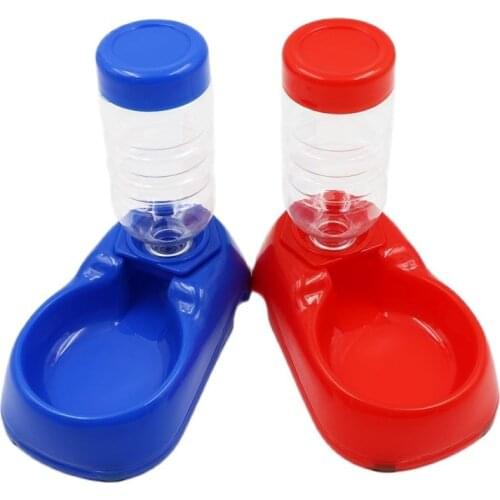 1 Pcs 350ML Cat Automatically Drink Water Bowls Pet Drinking Fountain Dogs Puppy Plastic Drinking Water Tank Dog Water Bottle
