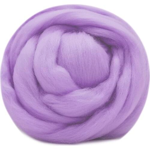 10g Merino Wool 19 Microns Superfine Felt Wool Sheep Wool Needle Felting Wool for Wool Felting Kit Can Touch Skin (39)
