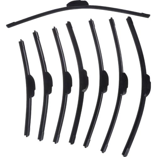 1x Universal U-type Soft Frameless Bracketless Rubber Car Windshield Wiper Blade 14'' 16'' 17'' 18'' 19'' 20'' 22