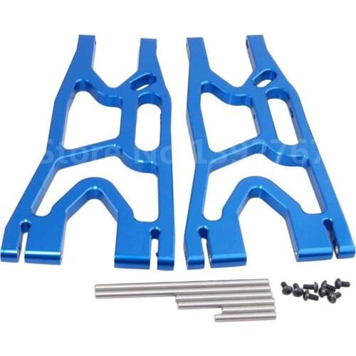 2 Pieces RC Car Upgrade Part Alum Alloy Rear Lower Suspension Arm(L&R) Traxxas TRA 7730 For 1/5 Scale Model X-MAXX Monster Truck