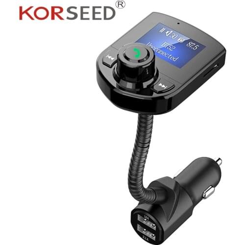 Bluetooth 5.0 Radio FM Transmitter Car Charger Handsfree USB Adapter Modulator Wireless Car MP3 Player Car Accessories