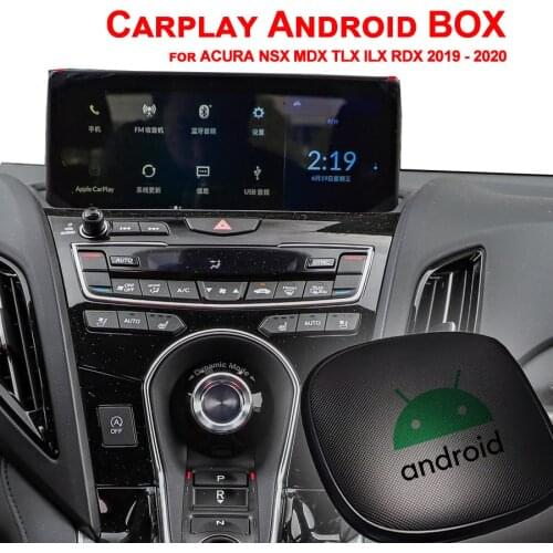 64GB ROM Car Multimedia Video Player Android Carplay Box For ACURA NSX MDX TLX ILX RDX 2019 - 2020 Bluetooth 4G Lte Head Unit