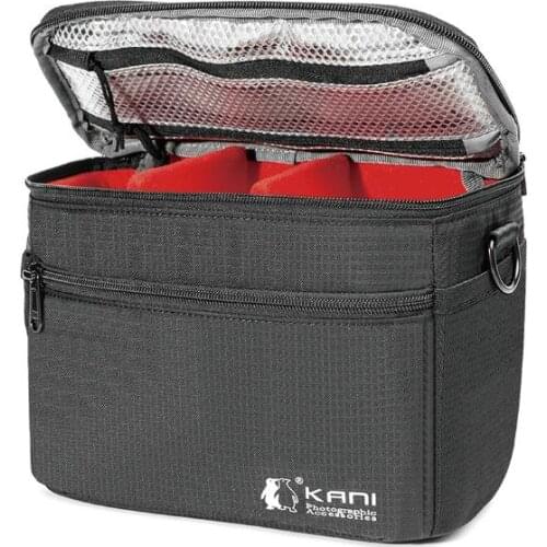 KANI AC-017 Large Capacity Liner Camera Bag Waterproof Shockproof Flexible Partition