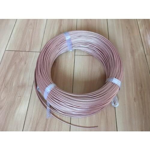 Shielded Wire Silver-plated Shielded Wire, the Shield Layer and Inner Core Are Copper-plated Silver