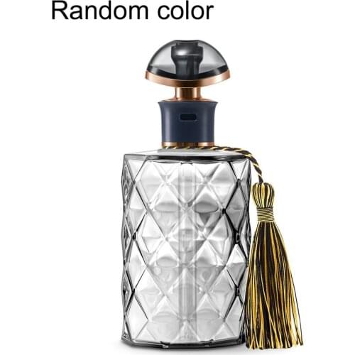 Retro Perfume Bottle Electronic Ultrasonic Humidifier Glass Aromatherapy Essential Oil Diffuser Air Purification Water Spray