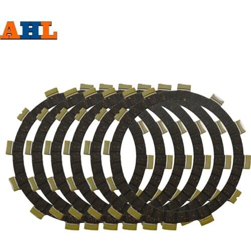 AHL Motorcycle Clutch Friction Plates For SUZUKI GT185 DR200 GT200 GSF250 Bandit GSXR250 LT-F250 RG125 RM125 TS125 GP125 TS250X
