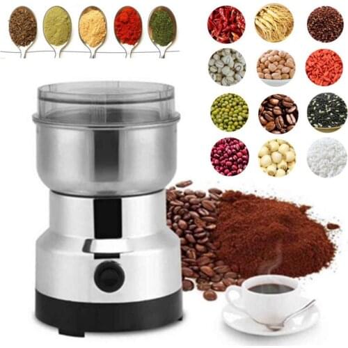 New Multifunctional Grinder Electric Coffee Grinder Kitchen Nut Condiment Grinder Coffee Grinder Household Grinding Tool