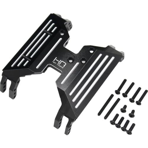 Hot Racing option upgrade aluminum skid plate for Axial Capra kit and RTR vehicles