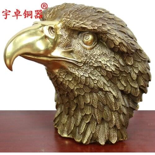 TOP COOL office home efficacious Propitious Prosperous Talisman American Eagle statue # TOP decorative art
