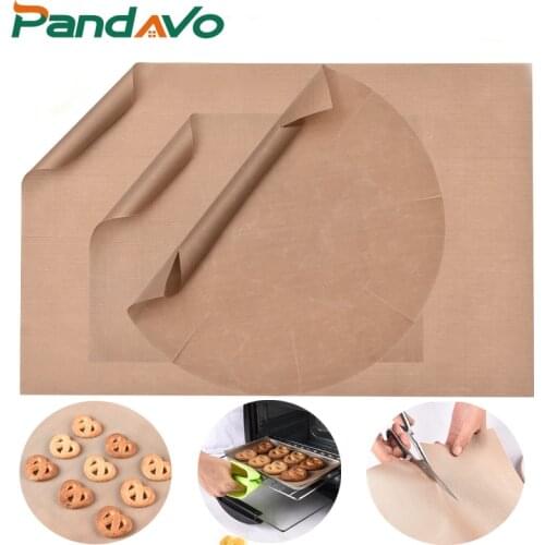 Reusable Non-Stick Baking Paper High Temperature Resistant Sheet Oven Microwave Grill Baking Mat Baking Tools Parchment Paper