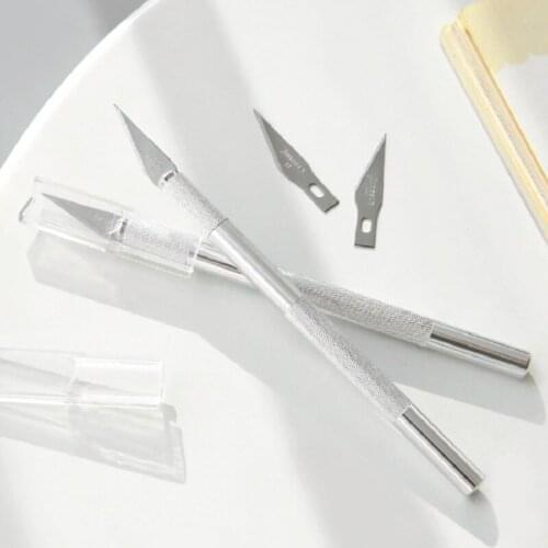 1PCS PCB DIY Repair Hand Tools Kit Non-Slip Blades Engraving Knife Mobile Mobile Phone Film Paper Cut Handicraft Carving Tools