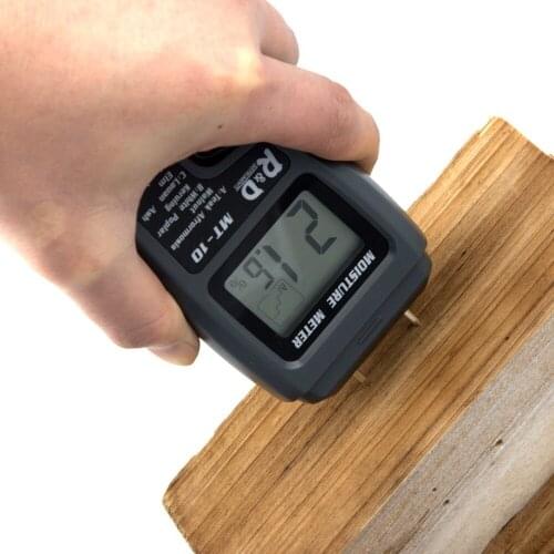New large-screen LCD Wood humidity wood moisture tester moisture meter range 0~99.9% MT-10