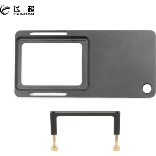 FEICHAO Handheld Gimbal Adapter Switch Mount Plate for GOPRO 8 Clip Adapter for EKEN Action Camera for OSMO Mobile Stabilizer