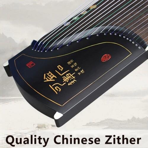 Chinese guzheng Instrument Traditional Zither Musical Instruments Ethnic Music 21 Strings For Beginners with Accessories