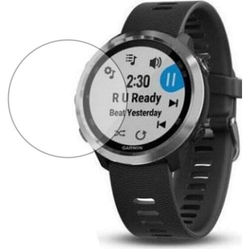 Ultra Clear Tempered Glass Protective Film Guard For Garmin Forerunner 645 Smart Watch Toughened Display Screen Protector Cover