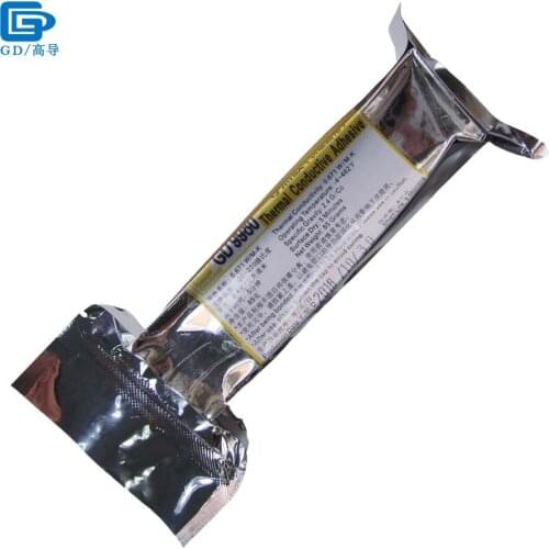 Net Weight 85 Grams 10 Pieces Per Lot Fast Curing Aluminum Soft Tube Packaging White GD9980 Thermal Adhesive Cement Glue ST85