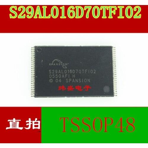 10pcs S29AL016J70TFI02 TSSOP48 S29AL016J70TF102