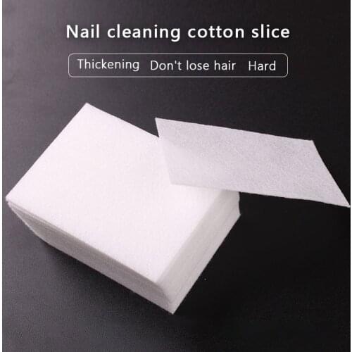 1200PCS/Lot Nail Polish Remover Nail Wipes Bath Manicure Gel Lint-Free Wipes 100%Cotton Napkins Nails Nail Art Tool