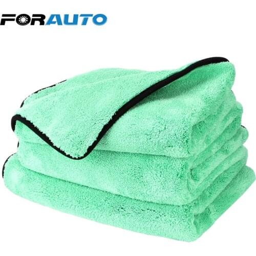 1200GSM Soft Microfiber Car Accessories Car Wash Towel Auto Cleaning Door Window Care Strong Water Absorption Cloth