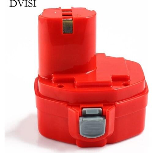 DVISI 14.4V 3000mAh Ni-MH 193158-3 Rechargeable Power Tool Battery Replacement Cordless for Makita Drill PA14 JR140D 1420