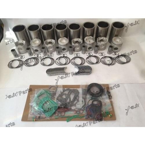 Free Shipping Ef750 Overhaul Kit With Gasket Kit Bearing Set For Hino Engine