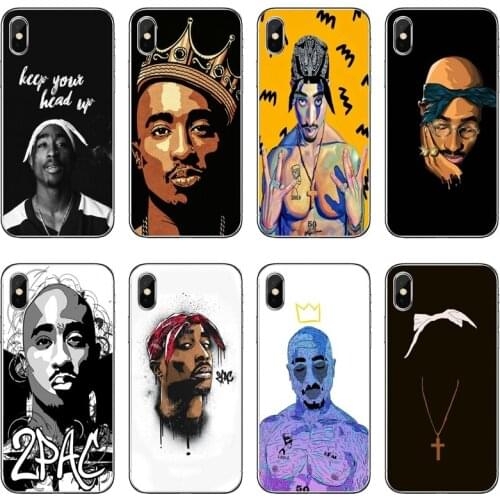 Rapper 2pac Tupac Accessories Phone Case For Huawei P30 P20 Pro P10 P9 P8 Lite Y5 Y6 Y7 Y9 P Smart Plus 2018 2019