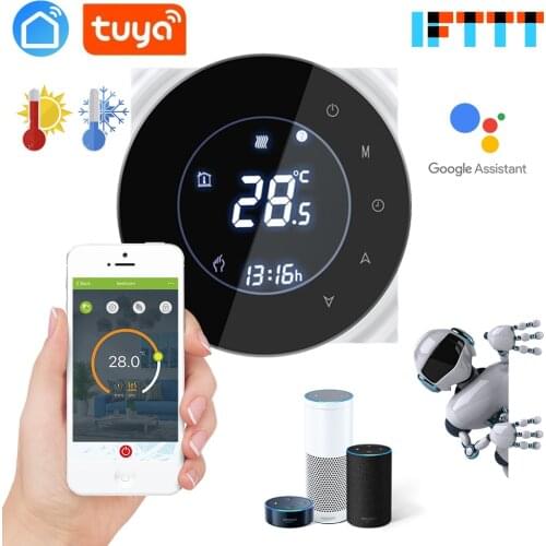 Tuya app Multifunction Passive connection,Water valve,Electric actuator Gas boiler thermostat wifi for dry contact relay