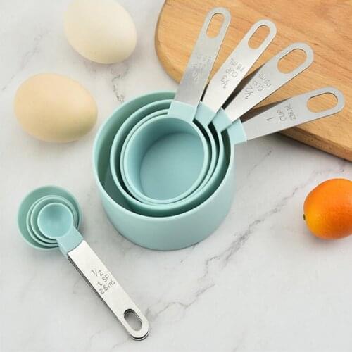 New 8pcs Kitchen Tools Measuring Spoons Set Teaspoon Coffee Sugar Scoop Cake Baking Measuring Cups Kitchen Cooking Baking Tools