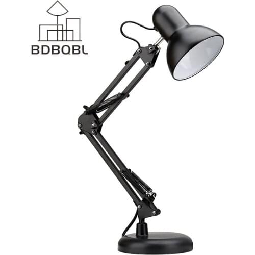 BDBQBL 360 Degree Adjustable Folding Lamp Home Decoration Sensor Desk Light Table lamps Indoor Light LED Desk Lamp Swing Arm