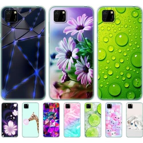 Silicon Case For HONOR 9S Case 5.45" Soft Tpu Phone Cover On Huawei Honor 9S Huawei Y5p DUA-LX9 Back Bag Protective Coque Funda