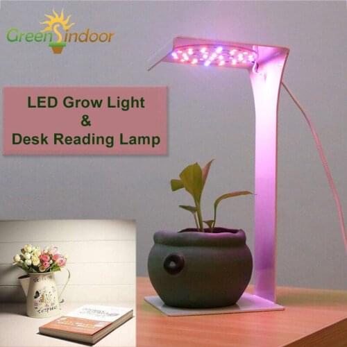 Full Spectrum LED Grow Light For Plants Indoor Reading Lamp Growing Lights Phyto Auto ON/OFF Timer USB Desk Plant Growth Lamps