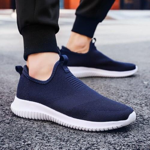 Spring Sneakers Men Casual Shoes Air Mesh Shoes For Men Loafers Black Fashion Sneakers Mens Trainers Sapato Masculino