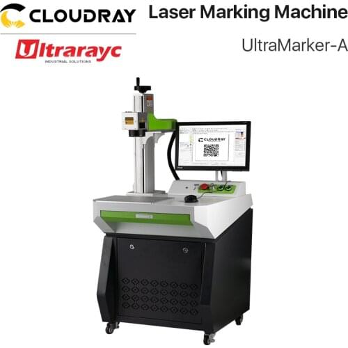 Ultrarayc Raycus 1064nm Fiber Laser Marking Machine 20/30/50W Marker-A BJJCZ Controller Ezcad Software for DIY Gold Silver Metal
