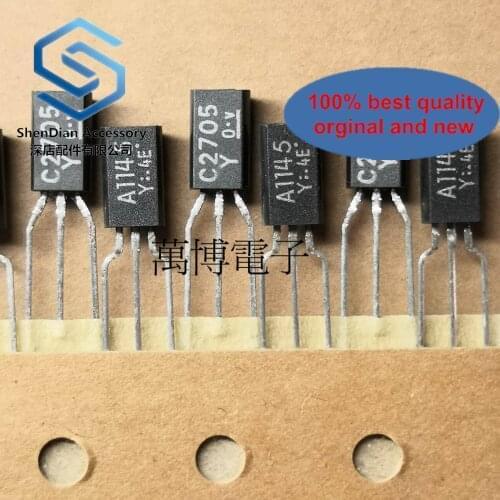 11-31pairs only orginal new 2SA1145 2SC2705 A1145 C2705 Y file real stock