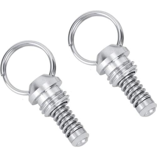 2Pcs Beer Keg Pressure Relief Valve,Stainless Steel Beer Keg Relief Valve for Repair,Ball Lock Beer Brewing Accessories