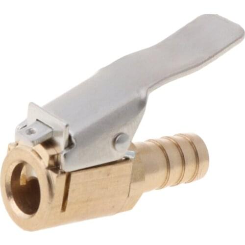 A0NE 1/4" Hose Barb Air Chuck Inflator Air Compressor Tire Chuck with Barb Connector