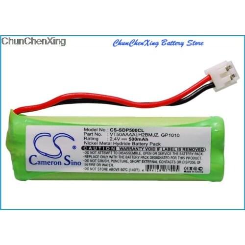 Cameron Sino 500mAh Battery GP1010, VT50AAAALH2BMJZ for Swissvoice DP500, DP550
