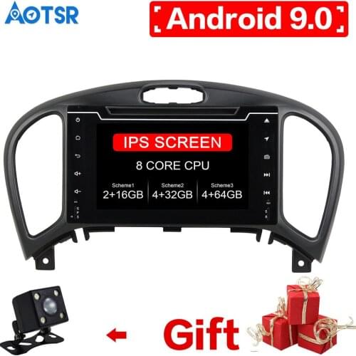 7" Android 9.0 4GB 64GB multimedia Car Radio Player for Nissan JUKE 2004-2016 2 Din Auto Accessorie Tape recorder headunit DSP
