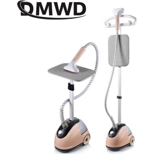 DMWD Household Ironing Machine Double Pole Electric Garment Steamer Portable Handheld Hanging Clothes Ironing Tool Steam Brush