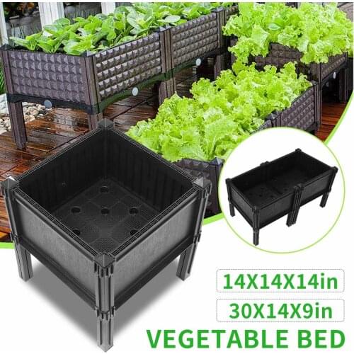 Nursery pots Raised Garden Bed for Vegetables Elevated Planter Box with Legs Outdoor Patio Flower Herb Container Gardenin
