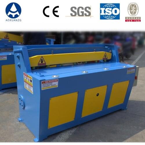 Electric Sheet Metal Cutting Machine / Metal Plate Shearing Machine