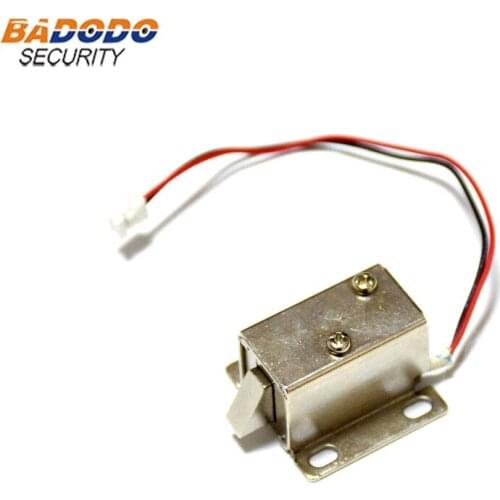 DC12V Mini electric lock fpr storage cabinet cupboard anti-theft supermarket cabinet lock