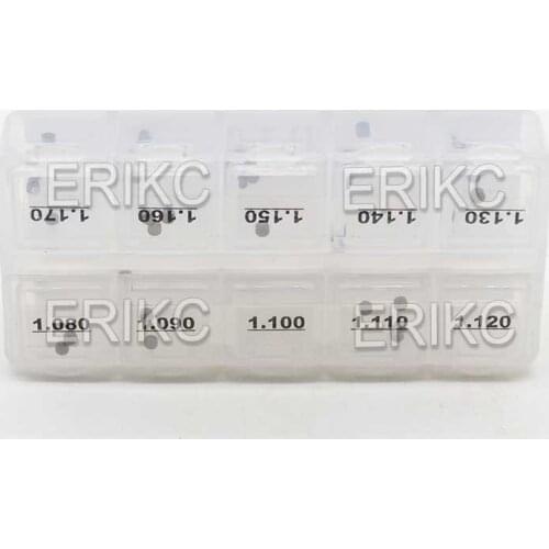 ERIKC B16 Nozzle Shims calibration for 0445120 injection Size: 1.080mm--1.170mm