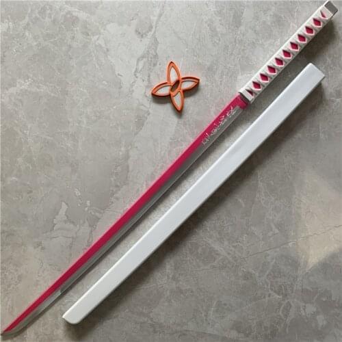 1:1 Demon Slayer Knife Sword Weapon Cosplay Tanjirou Kochou Shinobu Devils Blade Samurai Sword Ninja Katana Model PU 104cm