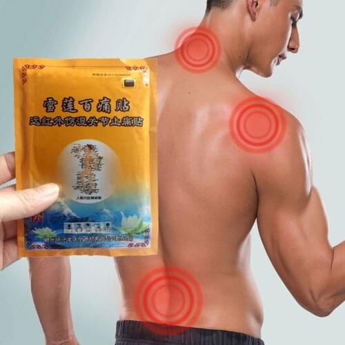 8Pcs/lot Relief pain Patch Snowlotus Meridians Plaster Body Muscle Neck/Waist/Spondylosis Pain Relieving Plasters
