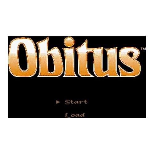 Obitus NTSC Version 16 Bit 46 Pin Big Gray Game Card For USA Game Players