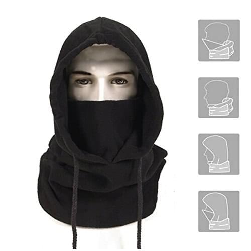 1PCS Pure Color Mens Balaclava Cycling Caps Full Cover Face Mask Hat Ski Neck Summer Sun Ultra UV Protection